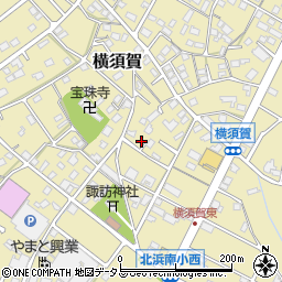 静岡県浜松市浜名区横須賀291周辺の地図
