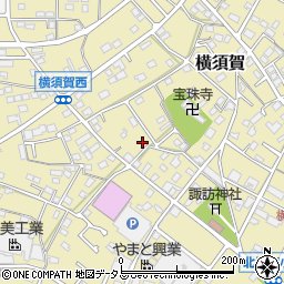 静岡県浜松市浜名区横須賀1123周辺の地図