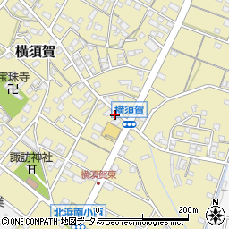 静岡県浜松市浜名区横須賀347周辺の地図