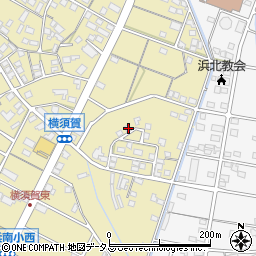 静岡県浜松市浜名区横須賀404周辺の地図