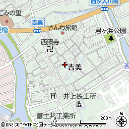 兵庫県姫路市大津区吉美267周辺の地図