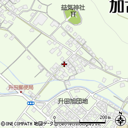 兵庫県加古川市東神吉町升田1252-1周辺の地図