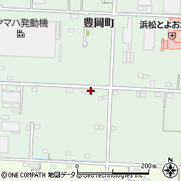 静岡県浜松市中央区豊岡町75周辺の地図