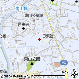 兵庫県姫路市東山516周辺の地図