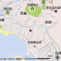 愛知県西尾市寺部町浜田3周辺の地図