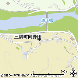 島根県浜田市三隅町向野田39周辺の地図