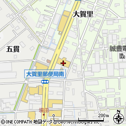 トヨタカローラ名古屋豊橋下地店周辺の地図