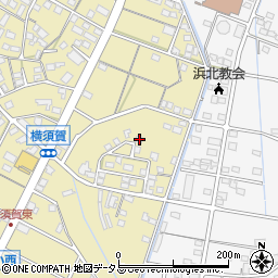 静岡県浜松市浜名区横須賀380周辺の地図