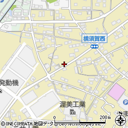 静岡県浜松市浜名区横須賀1207-3周辺の地図