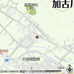 兵庫県加古川市東神吉町升田1261周辺の地図