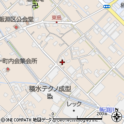 静岡県焼津市飯淵822-3周辺の地図