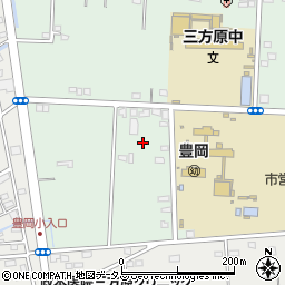 静岡県浜松市中央区豊岡町14周辺の地図