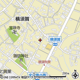静岡県浜松市浜名区横須賀294周辺の地図