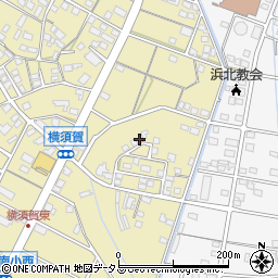 静岡県浜松市浜名区横須賀405周辺の地図