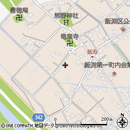 静岡県焼津市飯淵210周辺の地図