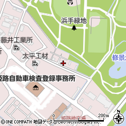 兵庫県姫路市飾磨区中島2397周辺の地図
