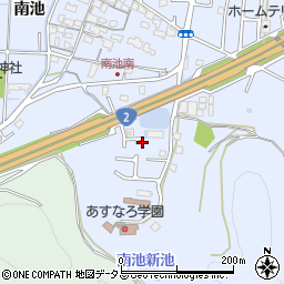 兵庫県高砂市阿弥陀町南池528周辺の地図