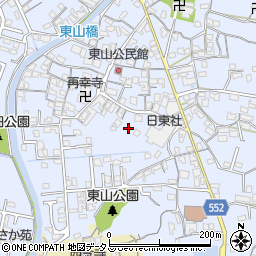兵庫県姫路市東山514周辺の地図