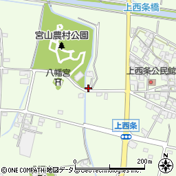 兵庫県加古川市八幡町上西条663周辺の地図