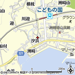 愛知県西尾市東幡豆町御堂前3周辺の地図