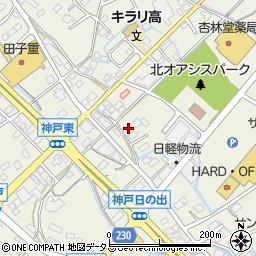 静岡県榛原郡吉田町神戸697周辺の地図
