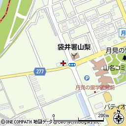 静岡県袋井市上山梨1718周辺の地図