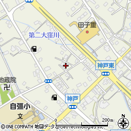 静岡県榛原郡吉田町神戸1662周辺の地図