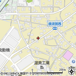 静岡県浜松市浜名区横須賀1204周辺の地図