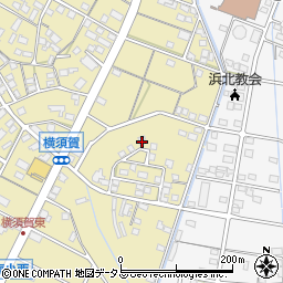 静岡県浜松市浜名区横須賀407周辺の地図