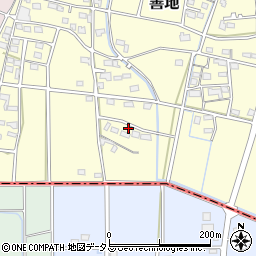 静岡県浜松市浜名区善地687周辺の地図
