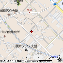 静岡県焼津市飯淵822周辺の地図