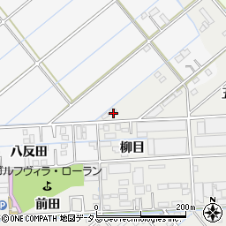 愛知県豊橋市下地町柳目7周辺の地図