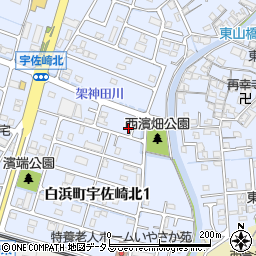 兵庫県姫路市東山1312-7周辺の地図