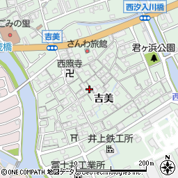 兵庫県姫路市大津区吉美240周辺の地図
