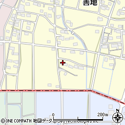 静岡県浜松市浜名区善地684周辺の地図