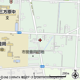 静岡県浜松市中央区豊岡町24周辺の地図