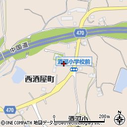 広島県三次市西酒屋町871-11周辺の地図