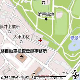 兵庫県姫路市飾磨区中島2397-7周辺の地図
