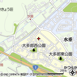 静岡県掛川市大多郎36周辺の地図