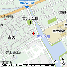 兵庫県姫路市大津区吉美350周辺の地図