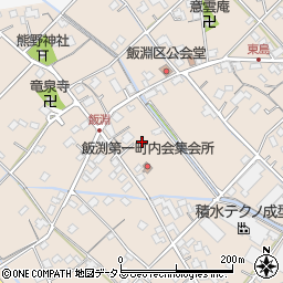 静岡県焼津市飯淵548周辺の地図
