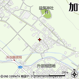 兵庫県加古川市東神吉町升田1238周辺の地図