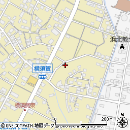 静岡県浜松市浜名区横須賀401周辺の地図