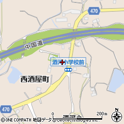 広島県三次市西酒屋町871-3周辺の地図