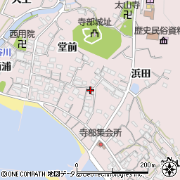 愛知県西尾市寺部町浜田1周辺の地図
