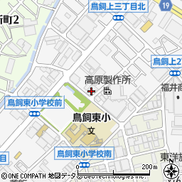 吉野倉庫周辺の地図