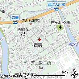 兵庫県姫路市大津区吉美301周辺の地図