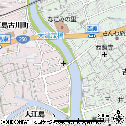 大江島東公園周辺の地図