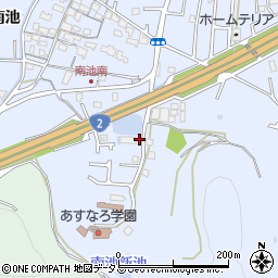 兵庫県高砂市阿弥陀町南池530-1周辺の地図