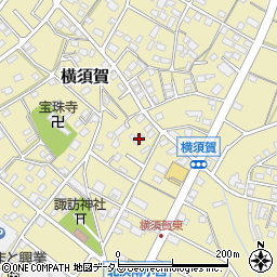 静岡県浜松市浜名区横須賀351周辺の地図